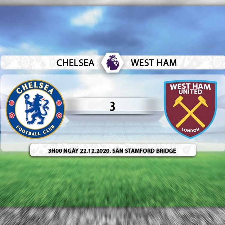 Soi kèo Chelsea vs West Ham 00h30