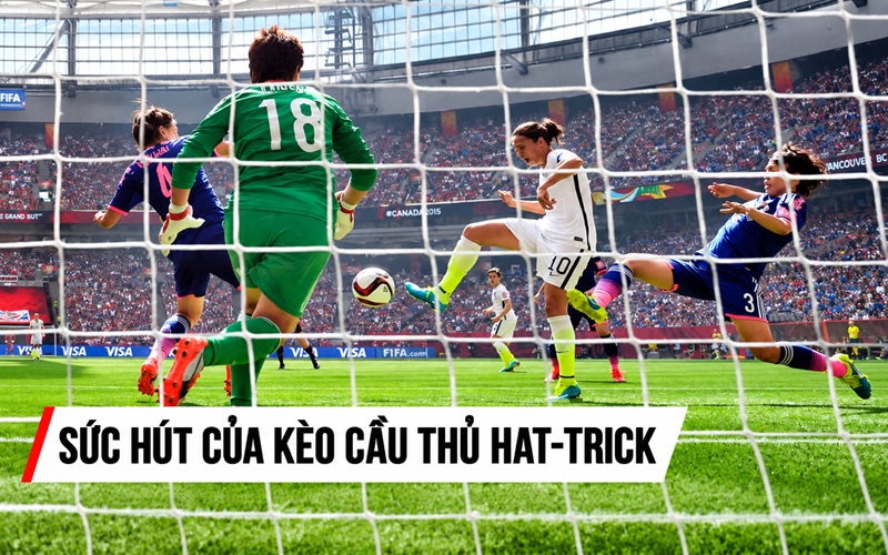 Sức hút khó cưỡng của kèo cầu thủ Hat-trick Sức hút khó cưỡng của kèo cầu thủ Hat-trick