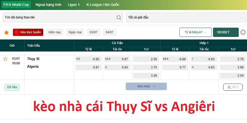 kèo nhà cái Thụy Sĩ vs Angiêri kèo nhà cái Thụy Sĩ vs Angiêri